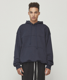 D.PRIQUE（ディープリーク）の「06 オーバーサイズフードパーカー - ミッドナイト（パーカー）」