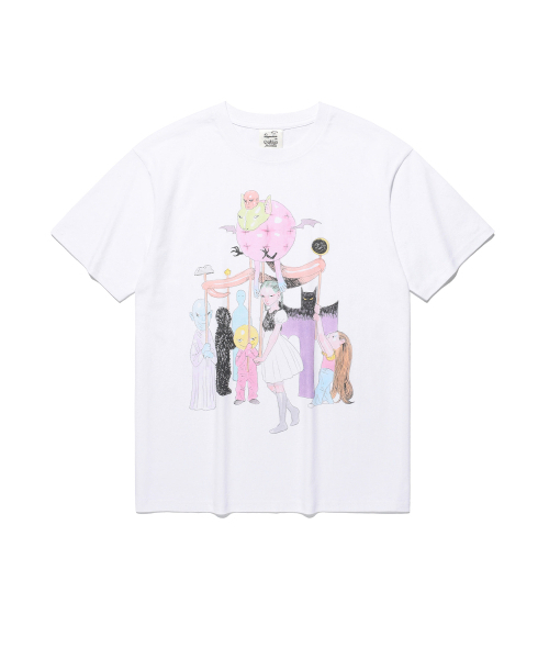 this man niceghostclub Tシャツ ホワイト Lサイズ NICE GHOST CLUB｜ナイスゴーストクラブ（メンズ）のTシャツ