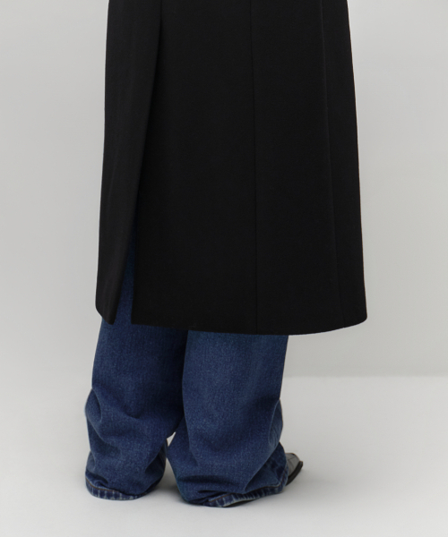 MUSINSA STANDARD WOMAN（ムシンサスタンダードウーマン）の「ウィメンズカシミヤブレンドシンチドダブルロングコート[ブラック]（チェスターコート・レディース・その他・SMALL/MEDIUM/LARGE/X-SMALL）」の8枚目の写真