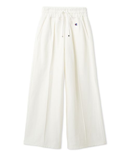 FRAY I.D（フレイアイディー）の「【FRAY I.D｜Champion】リバースウィーブタックワイドパンツ（その他パンツ・レディース・ピンク/ネイビー/オフホワイト・F）」の19枚目の写真