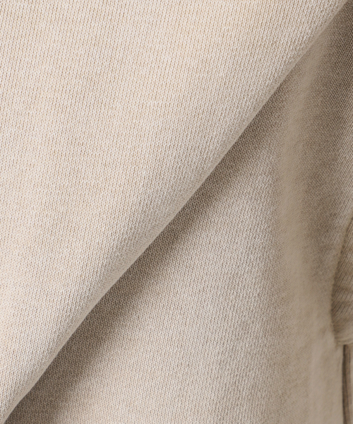 CITYSHOP（シティーショップ）の「《追加》V/O ZIP-UP HOODIE：パーカー（スウェット・レディース・ブラック/ベージュ・FREE）」の18枚目の写真