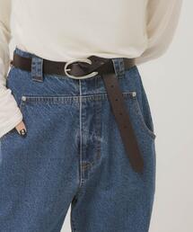 KBF（ケイビーエフ）の「バックルデザインレザーベルト（ベルト）」