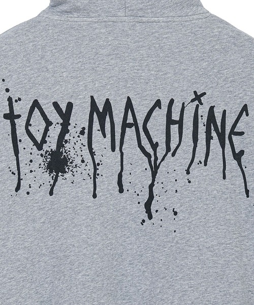 TOY　MACHINE（トイ　マシーン）の「TM RORSCHACH SWEAT ZIP PARKA（パーカー・メンズ・グレー/ブラック・XL/L/M）」の14枚目の写真