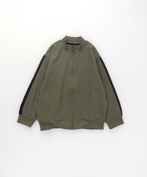 BRANSHES（ブランシェス）の「【WEB限定/DRC】【アクティブテックス】吸水速乾ジップアップジャケット（その他アウター・キッズ・チャコールグレー/ブラック/ベージュ/カーキ・120/150/130/140）」の11枚目の写真