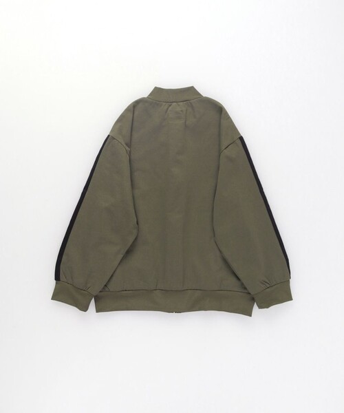 BRANSHES（ブランシェス）の「【WEB限定/DRC】【アクティブテックス】吸水速乾ジップアップジャケット（その他アウター・キッズ・チャコールグレー/ブラック/ベージュ/カーキ・120/150/130/140）」の12枚目の写真