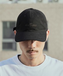 WILD THINGS | WILD THINGS/ワイルドシングス COTTON TWILL LOGO CAP 6パネル キャップ2026年春夏(キャップ)