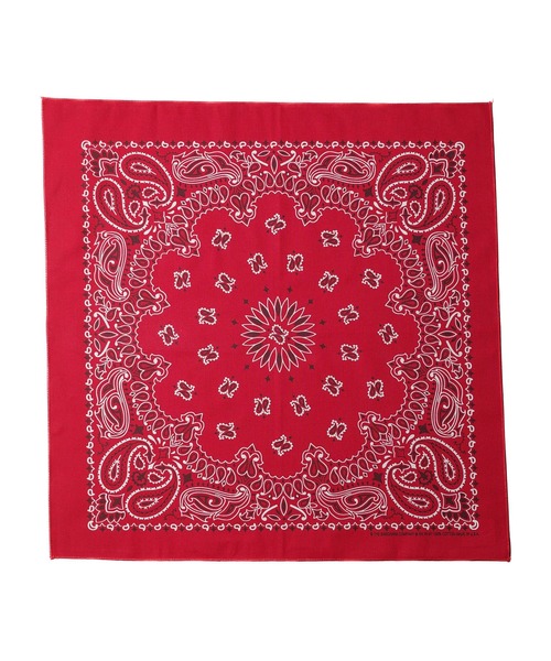 HAV-A-HANK(ハバハンク )の「★HAV-A-HANK★PAISLEY BANDANNA(バンダナ/スカーフ・メンズ・ネイビー系/シルバー/カーキ/ブラック/ブラック×レッド/ネイビー/パープル/グリーン/バーガンディー/レッド/ホワイト/チャコールグレー・FREE)」の10枚目の写真