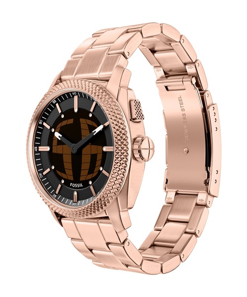 FOSSIL(フォッシル)の「フォッシル Big Tic ビッグティック 腕時計 メンズ アナデジ ステンレス FS6158(アナログ腕時計・メンズ・ピンクゴールド・FREE)」の6枚目の写真