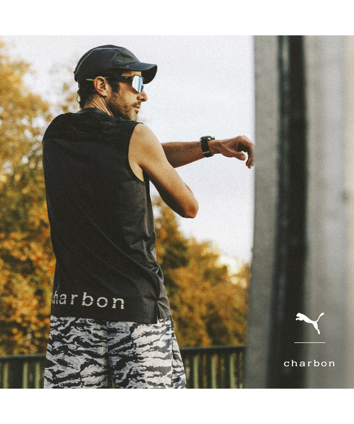 PUMA（プーマ）の「PUMA プーマ メンズ ランニング PUMA x charbon タンクトップ U PUMA X CHARBON TANK（その他トップス・メンズ・グレー・X-SMALL/X-LARGE/SMALL/MEDIUM/LARGE）」の4枚目の写真