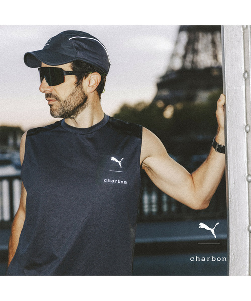 PUMA（プーマ）の「PUMA プーマ メンズ ランニング PUMA x charbon タンクトップ U PUMA X CHARBON TANK（その他トップス・メンズ・グレー・X-SMALL/X-LARGE/SMALL/MEDIUM/LARGE）」の5枚目の写真