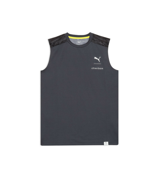 PUMA（プーマ）の「PUMA プーマ メンズ ランニング PUMA x charbon タンクトップ U PUMA X CHARBON TANK（その他トップス・メンズ・グレー・X-SMALL/X-LARGE/SMALL/MEDIUM/LARGE）」の6枚目の写真