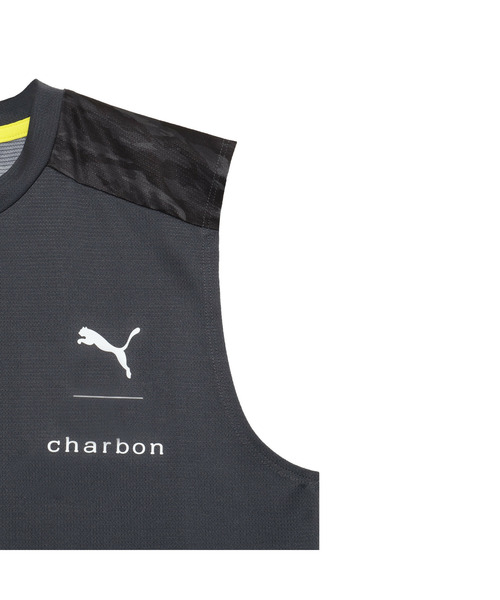 PUMA（プーマ）の「PUMA プーマ メンズ ランニング PUMA x charbon タンクトップ U PUMA X CHARBON TANK（その他トップス・メンズ・グレー・X-SMALL/X-LARGE/SMALL/MEDIUM/LARGE）」の8枚目の写真