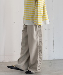 POU DOU DOU（プードゥドゥ）の「サイドフリルイージーパンツ（その他パンツ）」