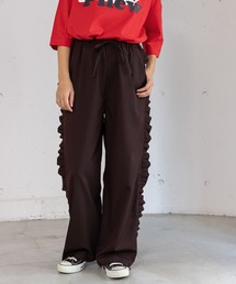 POU DOU DOU（プードゥドゥ）の「サイドフリルイージーパンツ（その他パンツ）」