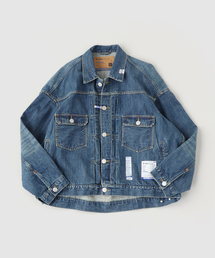 IN STRU(MEN-TAL) / インストルメンタル HARD WASHED SELVAGE DENIM JACKET