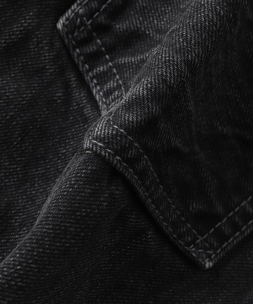 BAYCREW'S DEPO(ベイクルーズデポ)の「IN STRU(MEN-TAL) / インストルメンタル HARD WASHED SELVAGE DENIM JACKET(デニムジャケット・メンズ・ブルー系その他/ブラック・48/46)」の3枚目の写真