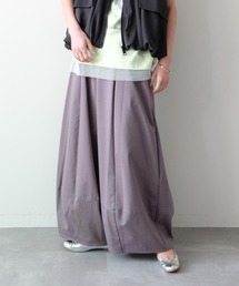 DOLLUPOOPS | Cocoon silhouette wide pants(コクーンシルエットワイドパンツ)(その他パンツ)