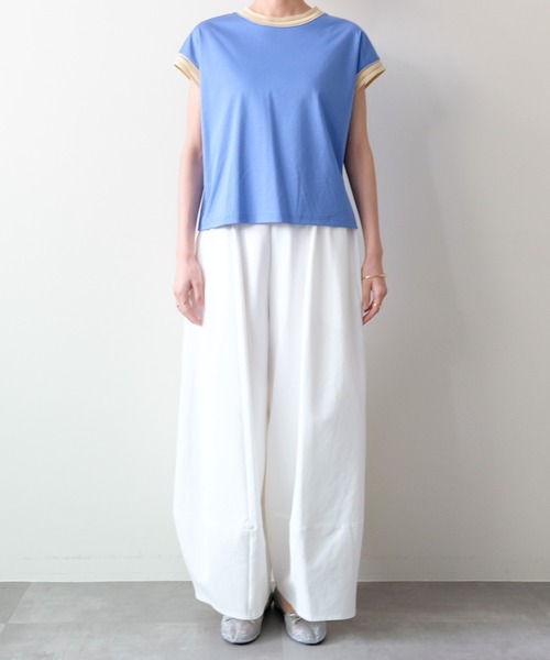DOLLUPOOPS（ドールアップウップス）の「Cocoon Silhouette Wide Pants(コクーンシルエットワイドパンツ)（その他パンツ・レディース・ブラック/オフホワイト/グレー・FREE）」の14枚目の写真