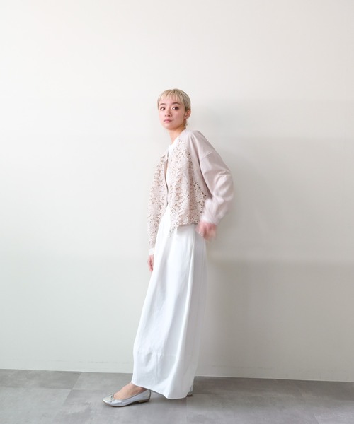 DOLLUPOOPS(ドールアップウップス)の「Cocoon Silhouette Wide Pants(コクーンシルエットワイドパンツ)(その他パンツ・レディース・ブラック/オフホワイト/グレー・FREE)」の9枚目の写真