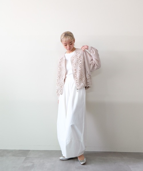 DOLLUPOOPS(ドールアップウップス)の「Cocoon Silhouette Wide Pants(コクーンシルエットワイドパンツ)(その他パンツ・レディース・ブラック/オフホワイト/グレー・FREE)」の10枚目の写真