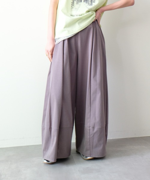 DOLLUPOOPS（ドールアップウップス）の「Cocoon Silhouette Wide Pants(コクーンシルエットワイドパンツ)（その他パンツ・レディース・ブラック/オフホワイト/グレー・FREE）」の17枚目の写真