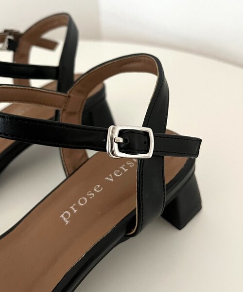 prose verse（プロズヴェール）の「パールヒールサンダル（サンダル・レディース・キャメル/ブラック・LARGE/X-LARGE/MEDIUM/SMALL）」の13枚目の写真