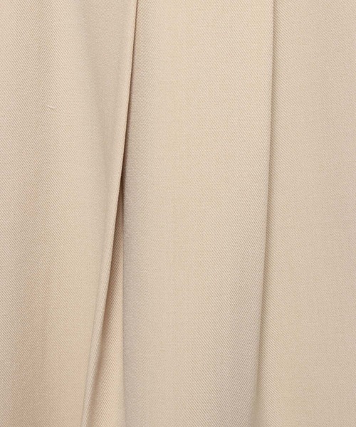 mysty woman（ミスティウーマン）の「ダブルタックストレートパンツ 660060（スラックス・レディース・ベージュ/グリーン系その他/ダークネイビー・SMALL/MEDIUM）」の16枚目の写真