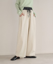 SOYEN | ダブルドロストスウェットワイドパンツ/セットアップ可(その他パンツ)