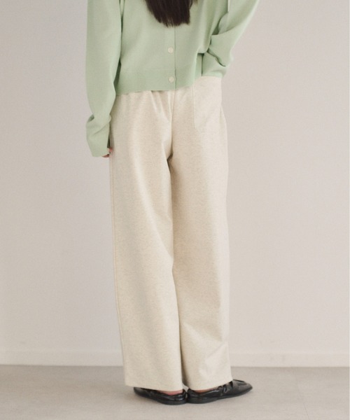 SOYEN（ソイエン）の「ダブルドロストスウェットワイドパンツ/セットアップ可（その他パンツ・レディース・オートミール/チャコール・F）」の21枚目の写真
