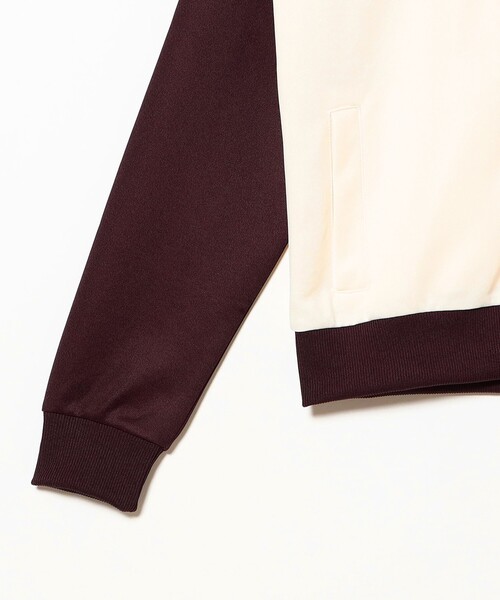 Ray BEAMS(レイビームス)の「FRED PERRY / カラーブロック トラック ジャケット(スウェット・レディース・ナチュラル・10)」の4枚目の写真