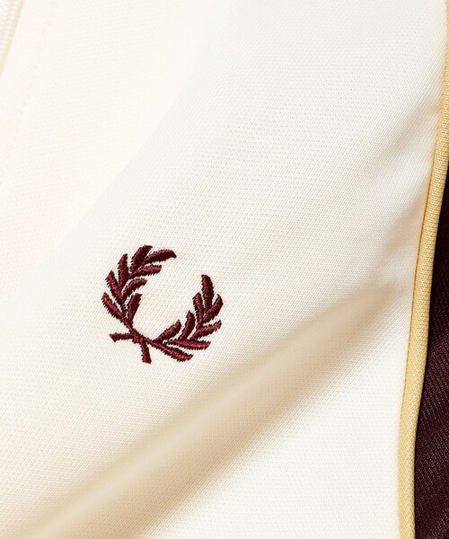 Ray BEAMS(レイビームス)の「FRED PERRY / カラーブロック トラック ジャケット(スウェット・レディース・ナチュラル・10)」の6枚目の写真
