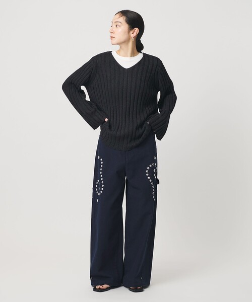 コットン メタルモチーフ ペインターパンツ（その他パンツ