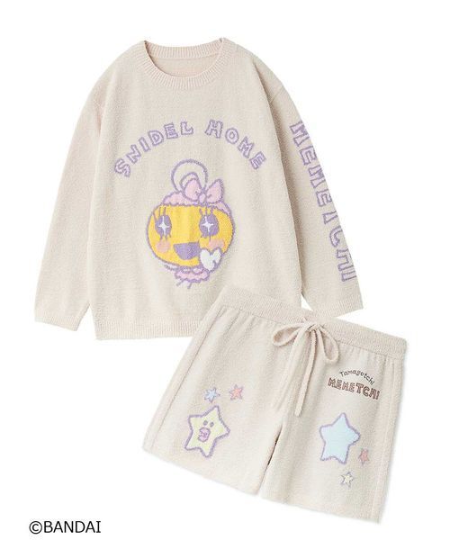 WEB限定】【セット商品】【たまごっち】ニットプルオーバー＆ニット