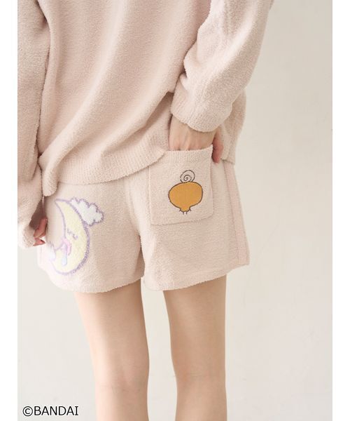 スナイデルホーム みみっち ニットプルオーバーショートパンツセット