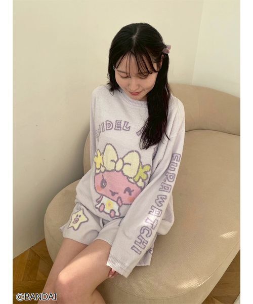 WEB限定】【セット商品】【たまごっち】ニットプルオーバー＆ニット
