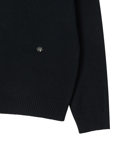 Beyond Closet（-）の「[COLLECTION LINE] ヘリテージポロウールニットブラック（ニット/セーター・メンズ・その他・LARGE/MEDIUM）」の7枚目の写真