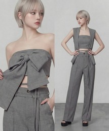 DURAS（デュラス）の「マルチリボンベアトップ（チューブトップ）」