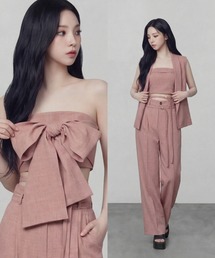 DURAS（デュラス）の「マルチリボンベアトップ（チューブトップ）」