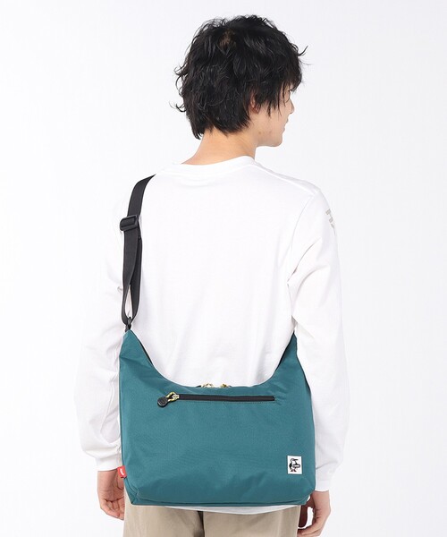 CHUMS（チャムス）の「【CHUMS / チャムス】Plain Shoulder Bag/ショルダーバッグ / ユニセックス（バックパック/リュック・メンズ・ブルー/その他/グレイッシュベージュ/ブラック・フリー）」の13枚目の写真