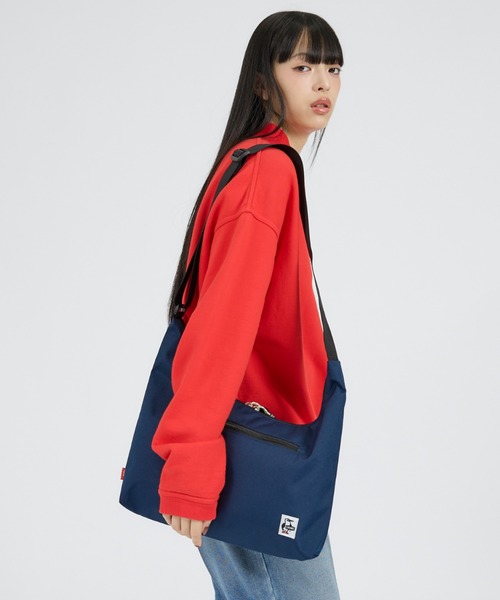 CHUMS(チャムス)の「【CHUMS / チャムス】Plain Shoulder Bag/ショルダーバッグ / ユニセックス(バックパック/リュック・メンズ・ブルー/その他/グレイッシュベージュ/ブラック/ネイビー/パープル・フリー)」の15枚目の写真
