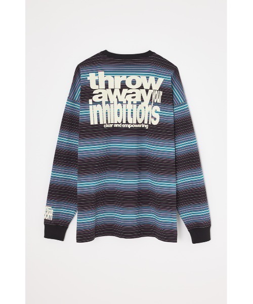 SLY(スライ)の「ESQWE LOGO L/S TOPSTHROW エスクェロゴロングスリーブトップス 春服(Tシャツ/カットソー・レディース・ブラック系その他2/ホワイト/レッド・FREE)」の5枚目の写真