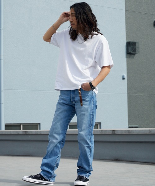 Levi's（リーバイス）の「LEVI'S/リーバイス 501 ORIGINAL 501 オリジナルジーンズ デニムパンツ ジーパン ストレートシルエット 2026年春夏（デニムパンツ・メンズ・ライトブルー/ブラック・32inch/30inch/34inch/36inch）」の16枚目の写真