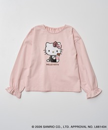 ハローキティコラボ（ハローキティコラボ）の「【KIDS/キッズ】【ROPE' PICNIC×ハローキティ】スパンコールロングスリーブTシャツ（Tシャツ/カットソー）」