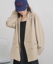 RETRO GIRL（レトロガール）の「【セットアップ対応】金釦テーラードJK（テーラードジャケット）」