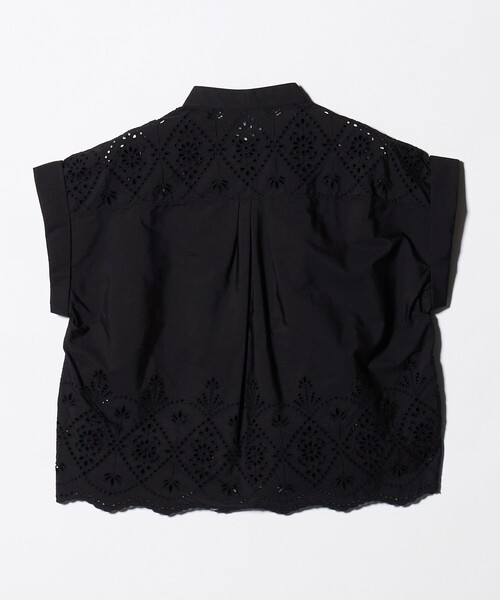 TICCA(ティッカ)の「<TICCA>レース フレンチスリーブ シャツ(シャツ/ブラウス・レディース・ブラック/ホワイト・FREE)」の16枚目の写真