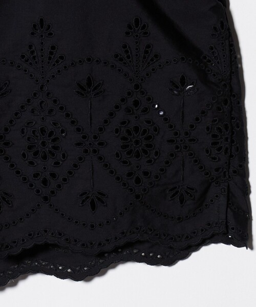 TICCA(ティッカ)の「<TICCA>レース フレンチスリーブ シャツ(シャツ/ブラウス・レディース・ブラック/ホワイト・FREE)」の19枚目の写真