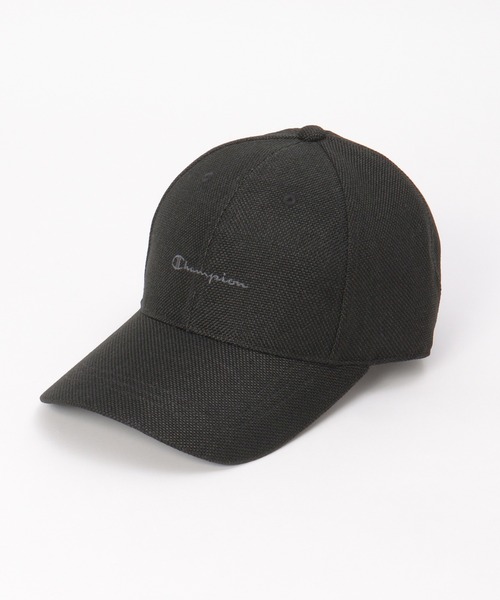 Champion(チャンピオン)の「Champion チャンピオン リネンライクキャップ(キャップ・メンズ・グレー/ブラック/ネイビー・FREE)」の2枚目の写真