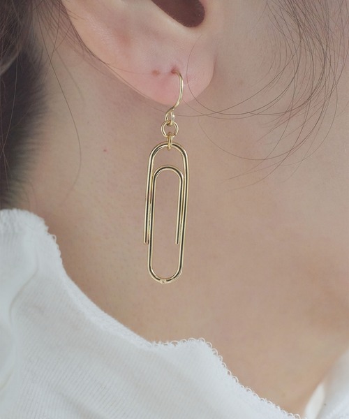 I am I in fact...(アイアムアイインファクト)の「CLIP PIERCE(ピアス(両耳用)・レディース・シルバー/ゴールド・FREE)」の8枚目の写真