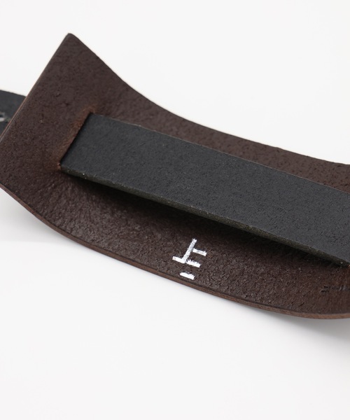 Jieda（ジエダ）の「NL × JIEDA LEATHER BRACELET（ブレスレット・メンズ・ブラウン/ブラック・ONESIZE）」の9枚目の写真
