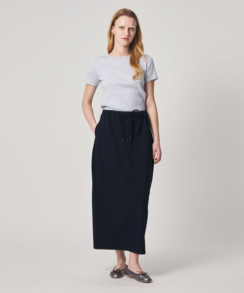 Steven Alan(スティーブンアラン)の「<Steven Alan>ブークレ ダンボール コクーン スカート(スカート・レディース・ネイビー/グレー系・M/S)」の3枚目の写真